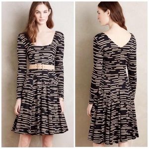 ✨Anthropologie HD in Paris Fit and Flare Dress